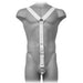 Leather Body - Harness Men Blanco