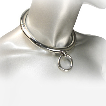 Metal Hard - Bdsm Collar Con Argolla 18cm