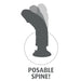 King Cock - Dildo Vibrador Con Testiculos 23 Cm Natural