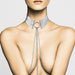 Bijoux Indiscrets - Dãsir Mãtallique Collar Metlico Plateado