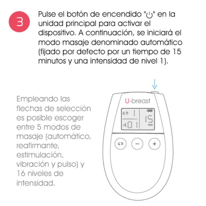 U-Breast Aumento Pechos Con Electroestimulación