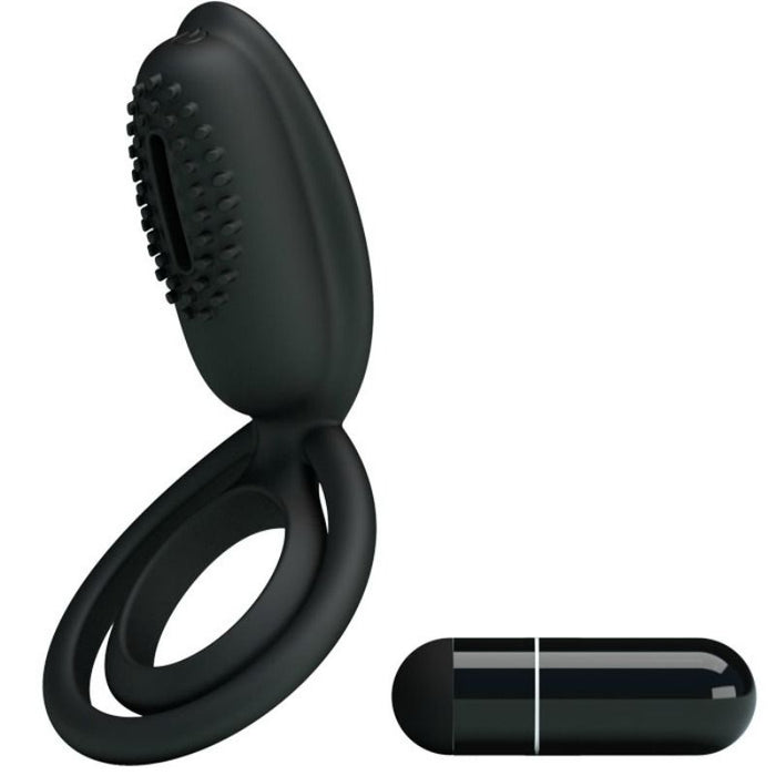 Pretty Love Anillo Vibrador Con Estimulador Esther