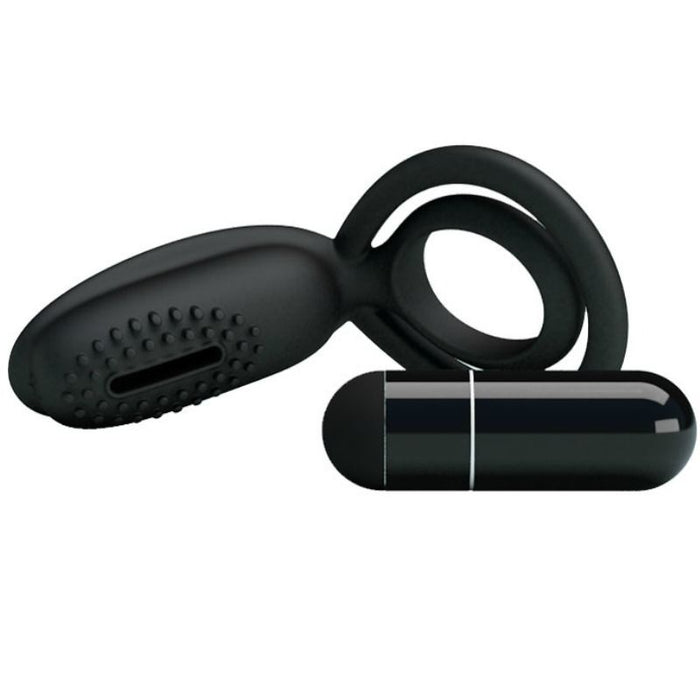 Pretty Love Anillo Vibrador Con Estimulador Esther