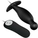 Pretty Love - Plug Anal Silicona 12 Modos Vibración Negro
