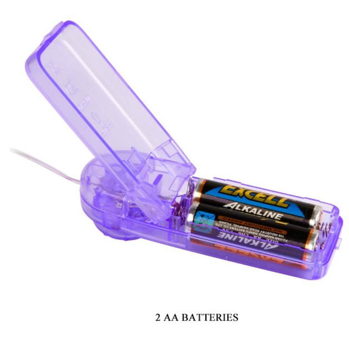 Baile - Mariposa Vibradora Estimulacion Clitoris Lila