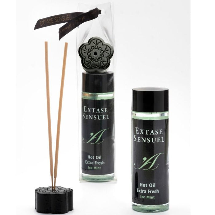 Extase Sensual - Aceite Masaje Efecto Extra Fresh Hielo 100 Ml