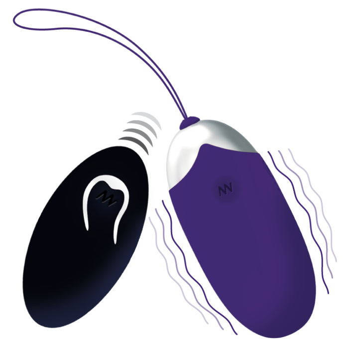 Intense - Flippy Ii Huevo Recargable Remoto Lila
