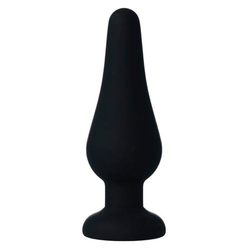 Intense - Anal Plug Pipo M Silicone Negro 11 Cm