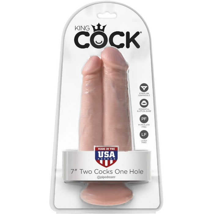 King Cock - Doble Penetración 20.3 Cm