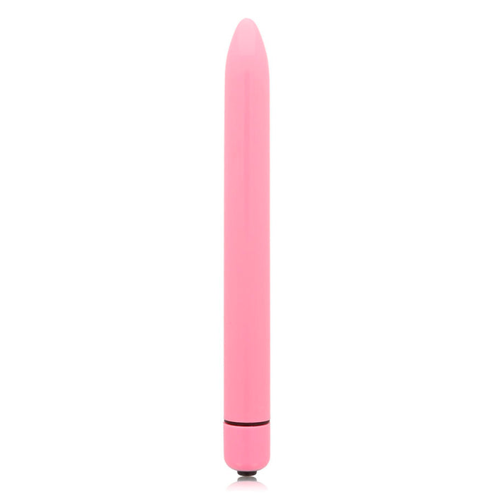Glossy - Slim Vibrador Rosa