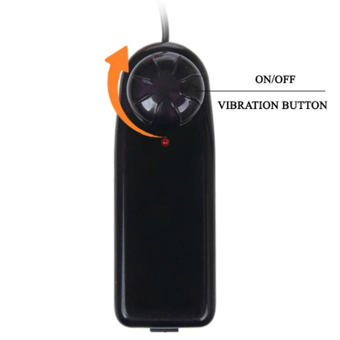 The Big Penis Dildo  Con Vibracion Natural 23.5 Cm