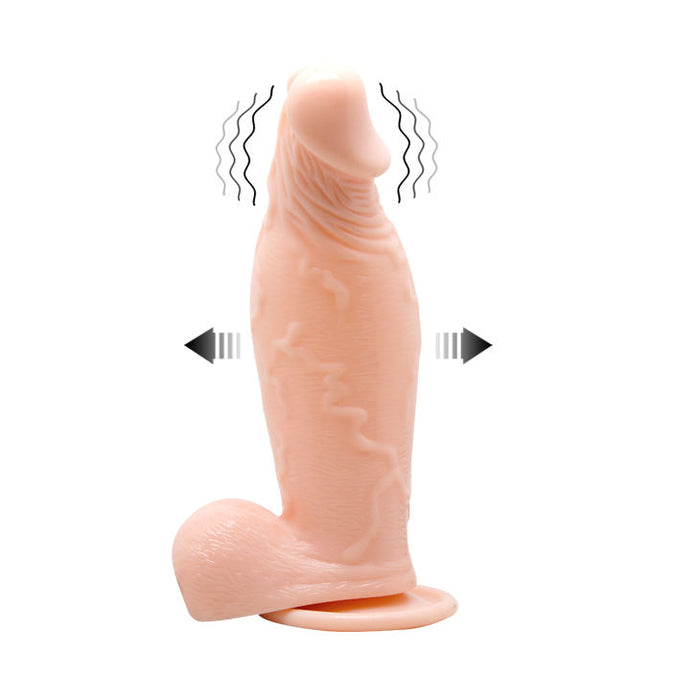 Baile - Dildo Realistico Vibrador E Inflable