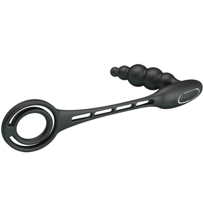 Pretty Love - Anillos Pene Con Plug Vibrador