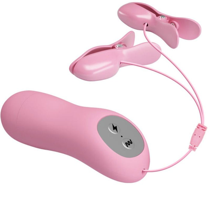 Romantic Wave Pinzas Con Vibracion Y Electroshock
