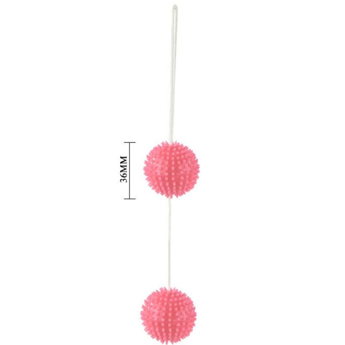 Baile - A Deeply Pleasure Bolas Texturadas Rosa 3.6 Cm