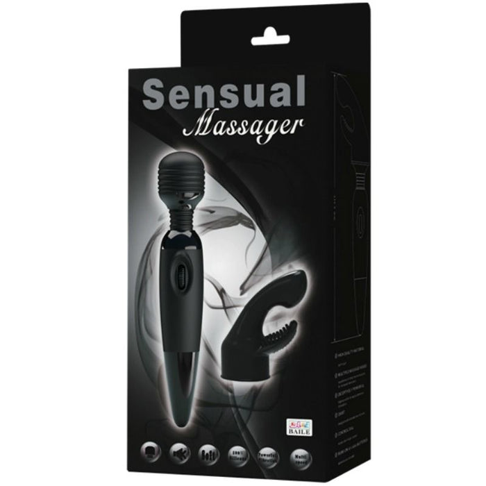 Baile - Sensual Masajeador Con Cabezal Intercambiable
