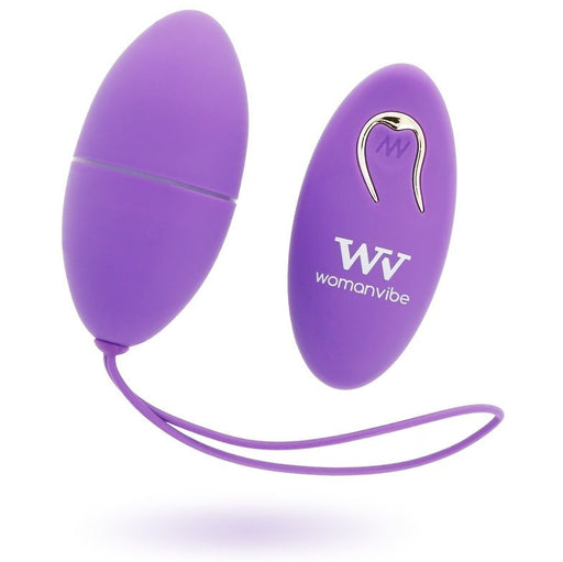Womanvibe - Alsan Huevo Control Remoto Silicona Morado