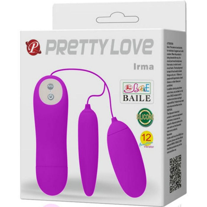 Pretty Love - Irma Huevo Vibrador Doble