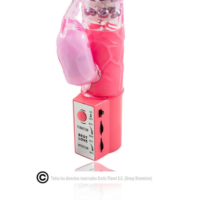 Baile - Rotador Rabbit Rosa Superestimulador