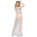 Subblime - Vestido Largo Manga Larga Blanco S/m