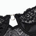 Subblime - Corset Y Cinturon Negro L/xl