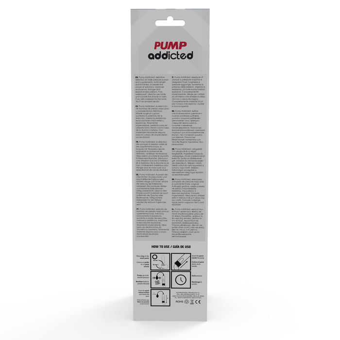Pump Addicted - Rx3 Bomba Erección Negro