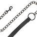 Darkness - Collar Con Cadena Negro