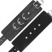 Darkness - Esposas Cuero Tobillos Ajustables Negro