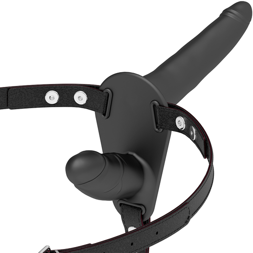 Fetish Submissive Harness - Doble Penetración Negro