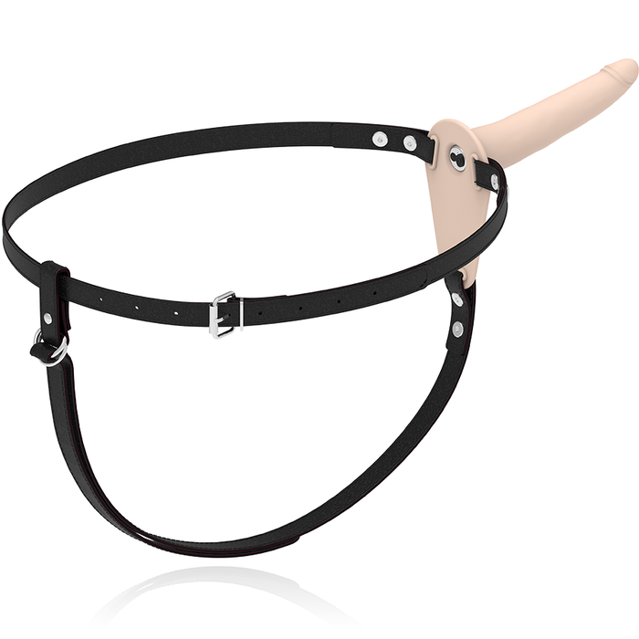 Fetish Submissive Harness - Vibrador Silicona Flesh 15 Cm