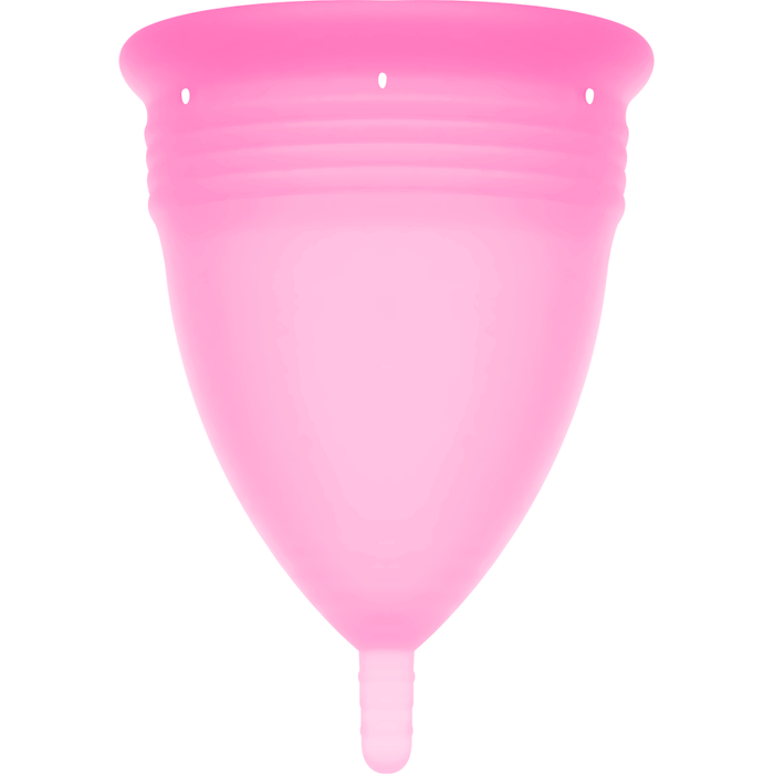Stercup - Copa Menstrual Fda Silicona Rosa - Talla S