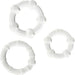 Seven Creations - Juego Tres Anillos Pene Transparente