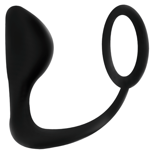 Addicted Toys - Plug Anal Con Anillo Pene Negro