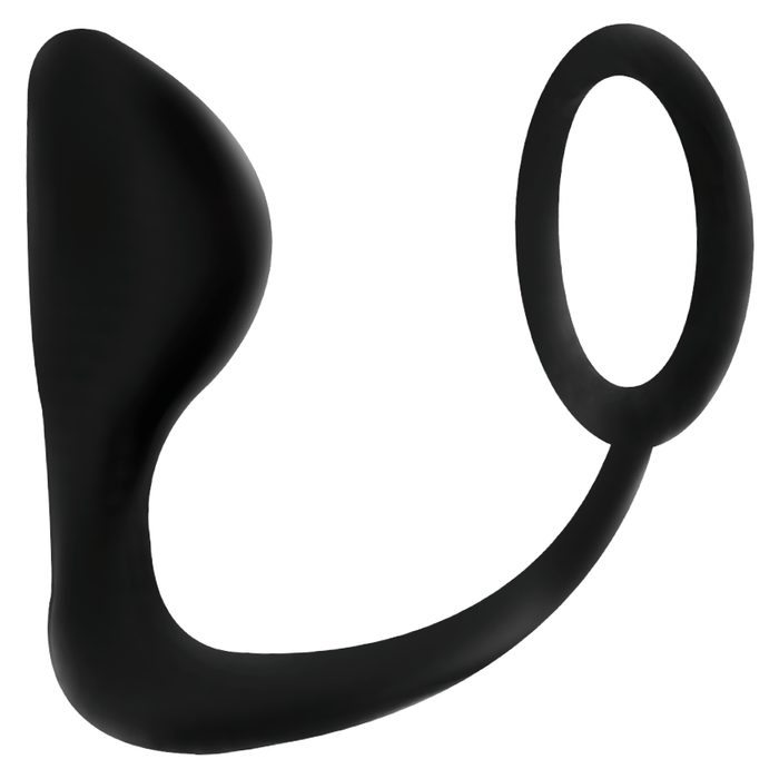 Addicted Toys - Plug Anal Con Anillo Pene Negro