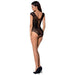 Passion - Woman Bs064 Bodystocking Negro Talla Única