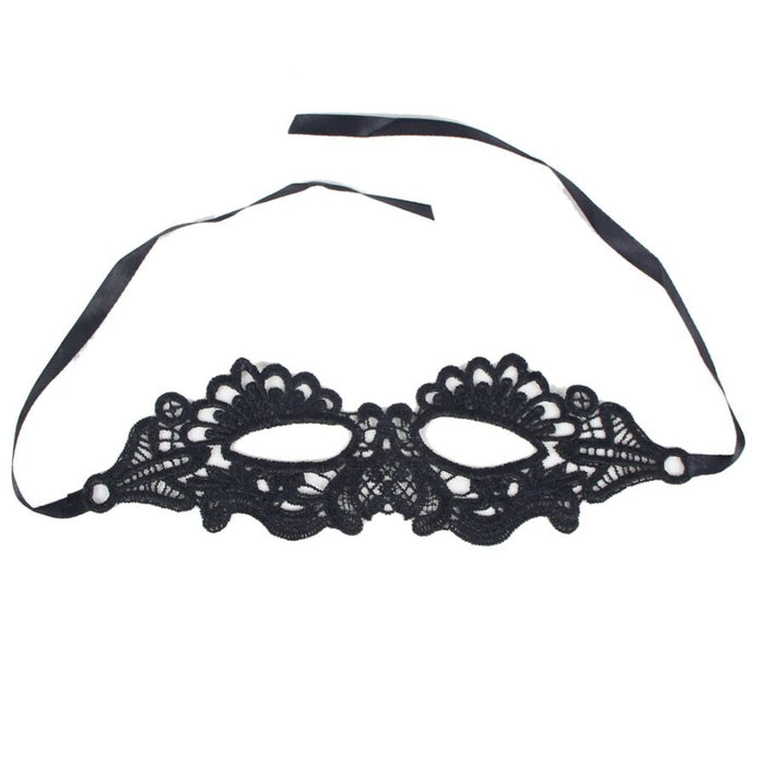Queen Lingerie - Antifaz Negro Talla Unica