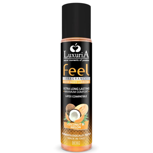 Intimateline - Luxuria Feel Lubricante Base Agua Coco Y Melon 60 Ml
