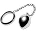 Metal Hard - Cock Ring 40mm + Cadena Con Bola Metal