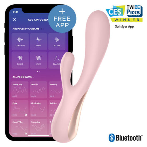 Satisfyer - Mono Flex Rosa Con App
