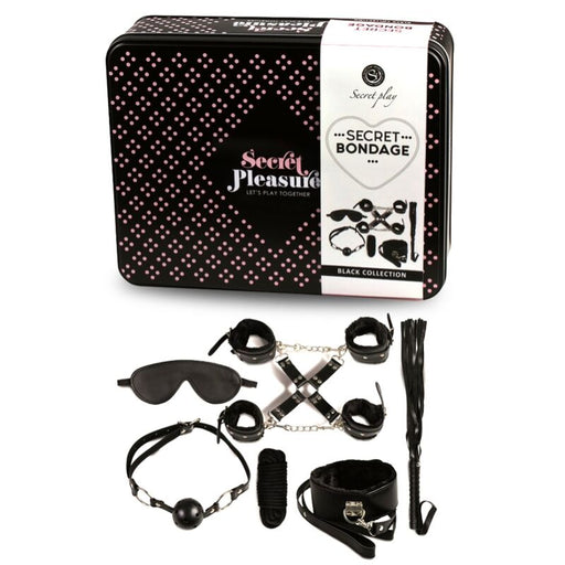 Secretplay - Bdsm Set 8 Pcs Negro