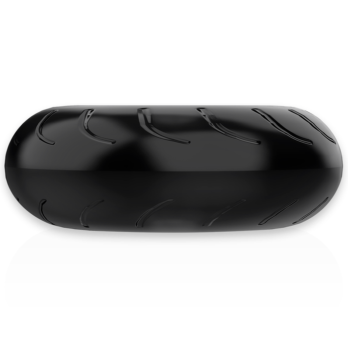 Powering - Super Flexible Y Resistente Anillo Pene  5cm Pr08 Negro