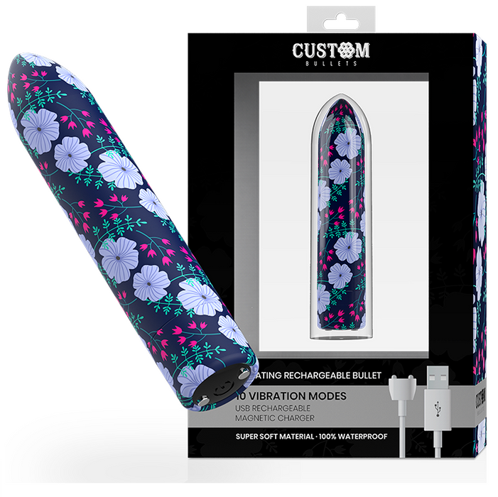 Custom Bullets - Bala Recargable Spring 10 Intensidades