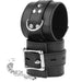 Darkness - Esposas Leather Negro