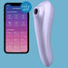 Satisfyer - Dual Pleasure Air Pulse Violeta