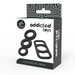 Addicted Toys - Set 4 Anillos Silicona Para El Pene