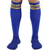 Macho - Calcetines Largos Talla Única Azul