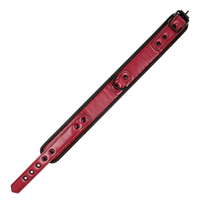 Fetish Submissive Dark Room - Collar Con Cadena Con Forro De Neopreno