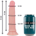 Rockarmy - Harness + Liquid Silicone Dildo Premium Avenger 19 Cm -o- 3.98 Cm