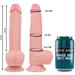 Rockarmy - Arnés + Liquid Silicone Vibrador Control Remoto Premium Apache 20.5 Cm -o- 4.62 Cm