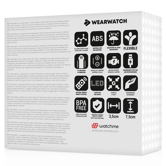 Wearwatch - Huevo Control Remoto Technology Watchme Azul / Rosa
